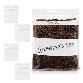 Pack of 500 Zipper Stand-Up Pouches