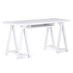 Sawhorse - Desk - White