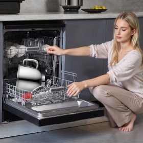 Stand Mixer 5.9 QT Electric Dough Mixer 660W 6 + P Speeds Kitchen Food Beater (Option: Beige)